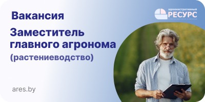 Заместитель главного агронома (растениеводство)