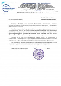 Отзыв &laquo;ООО "Белаудитальянс"&raquo; о компании &laquo;Административный ресурс&raquo;
